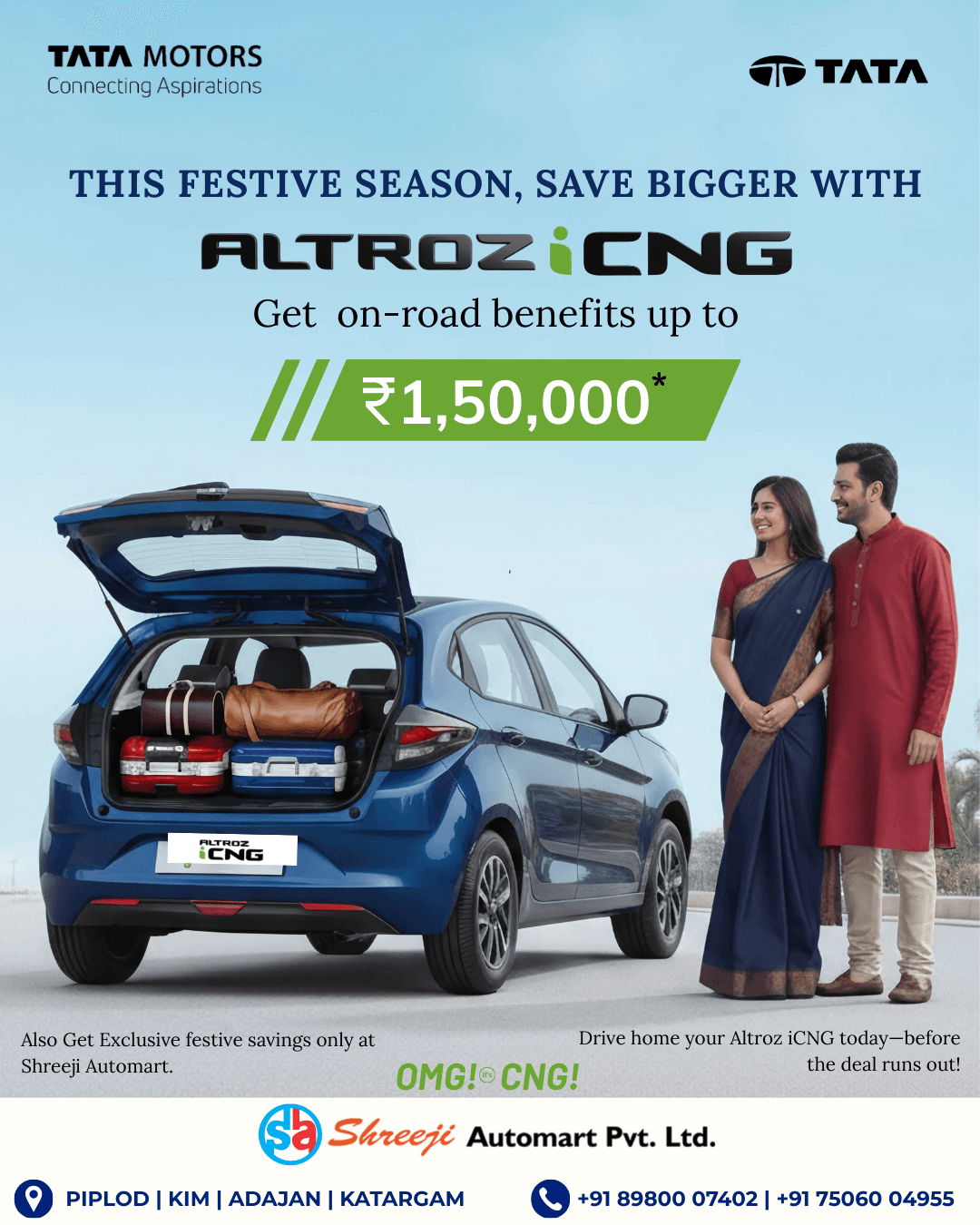 Tata - Advertisement, Social Media design by Yash Arya